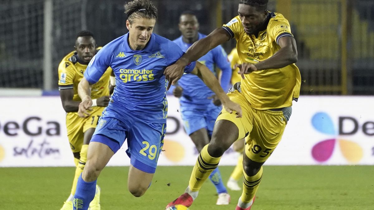 Fotbalisté Udine po třech porážkách získali v italské lize bod v Empoli