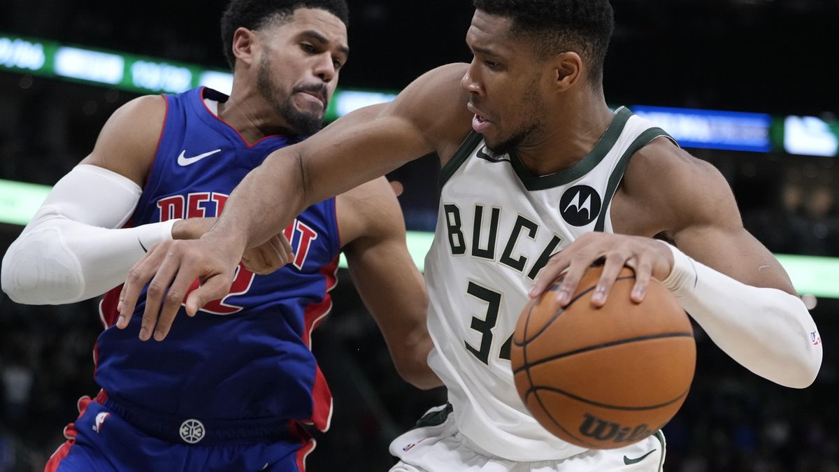 Adetokunbo dal v NBA 59 bodů, Wembanyama 50, Cavaliers vyhráli i potřinácté