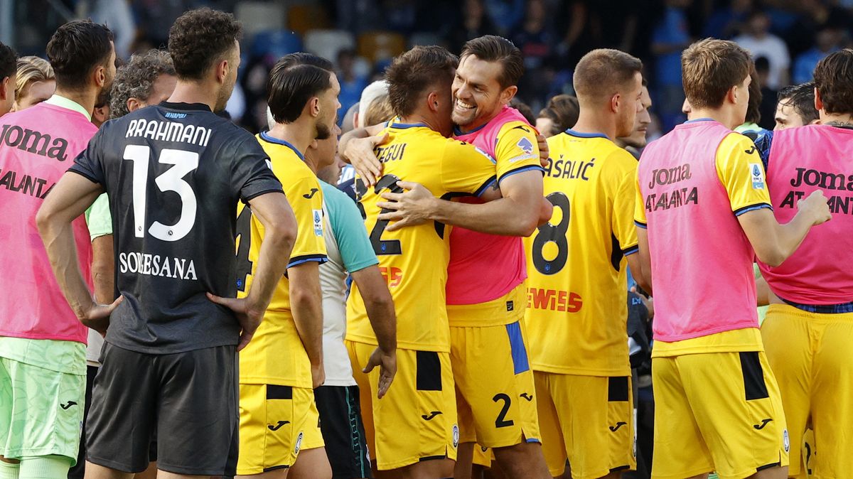 Atalanta deklasovala Neapol a stáhla její náskok v čele Serie A