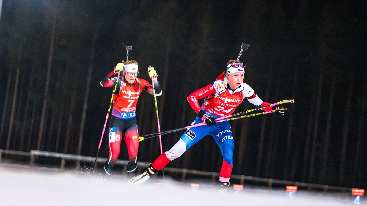 Davidovou po vítězství ve sprintu čeká v Kontiolahti závod s hromadným startem