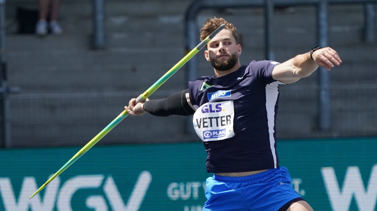 Bývalý oštěpařský šampion Vetter chystá comeback