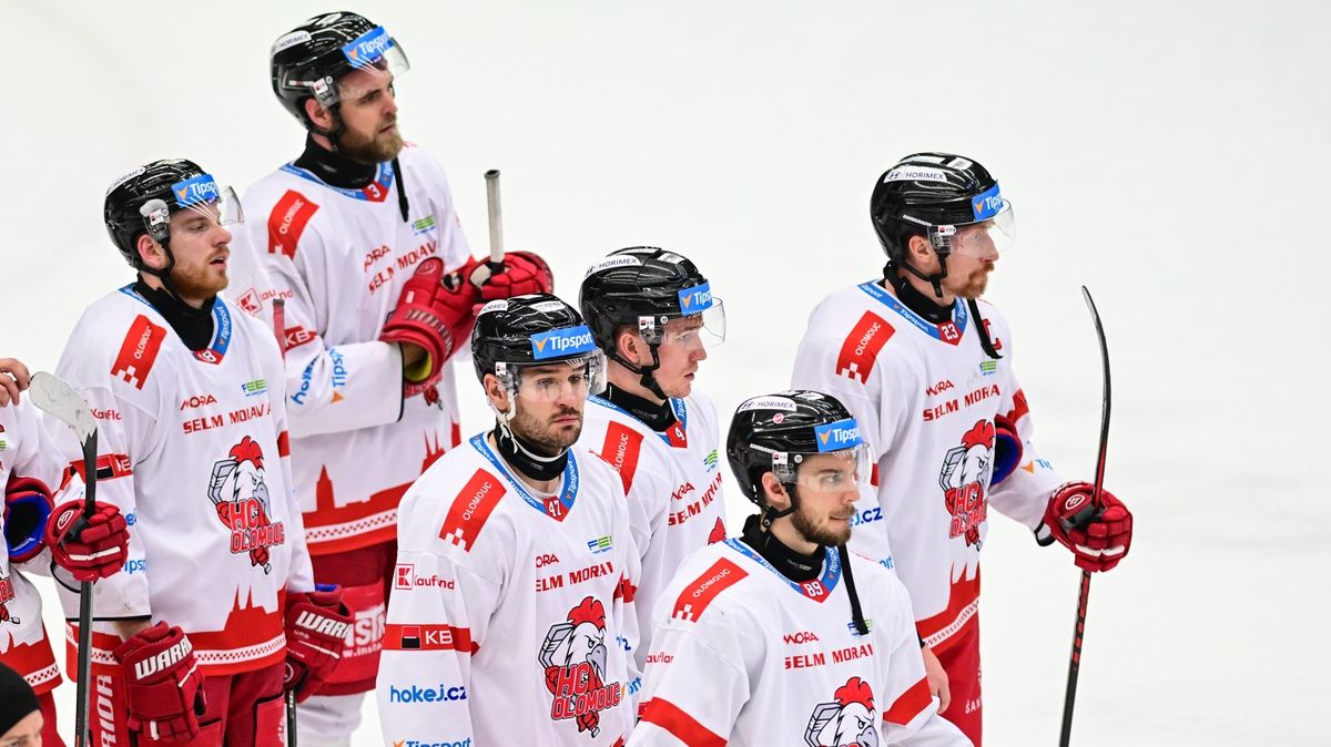 Olomouc bez svých gólmanů desátý domácí triumf v řadě nepřidala