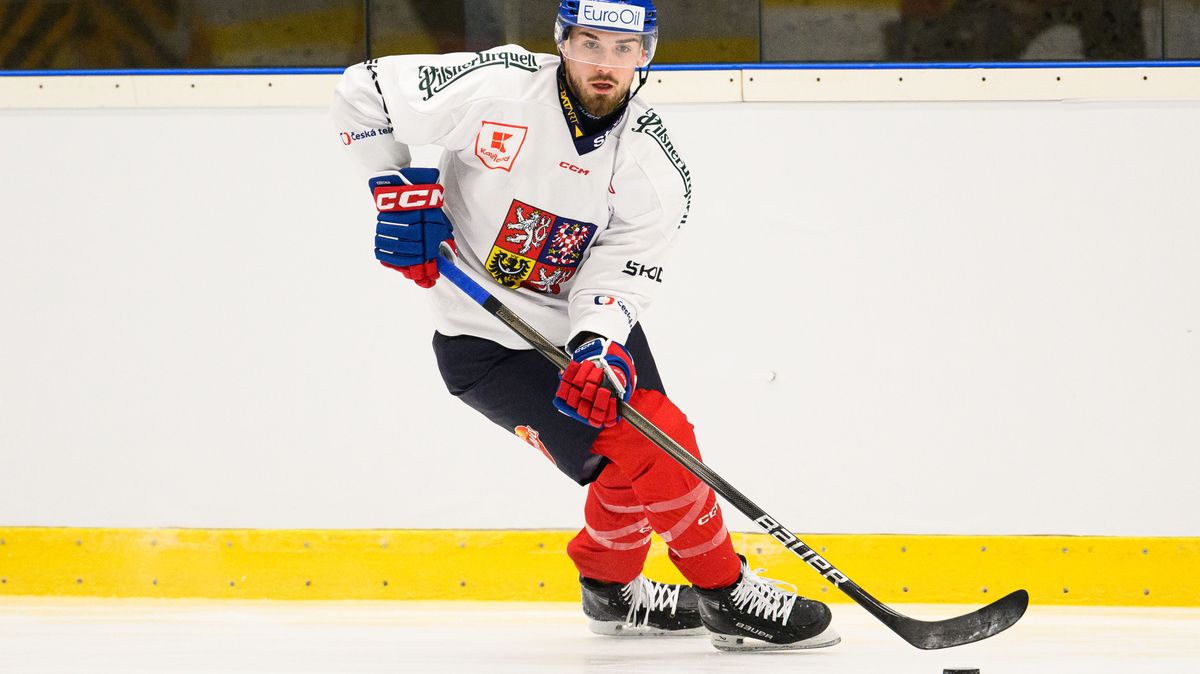 Zadina je zase v Pardubicích. Zahraje si tu s reprezentací, k návratu do NHL se neupíná