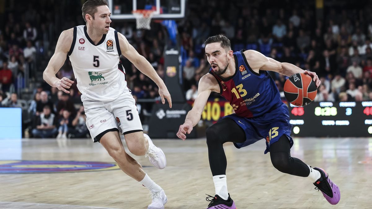 Basketbalisté Barcelony s oběma Čechy ztratili dobře rozehraný zápas s Milánem