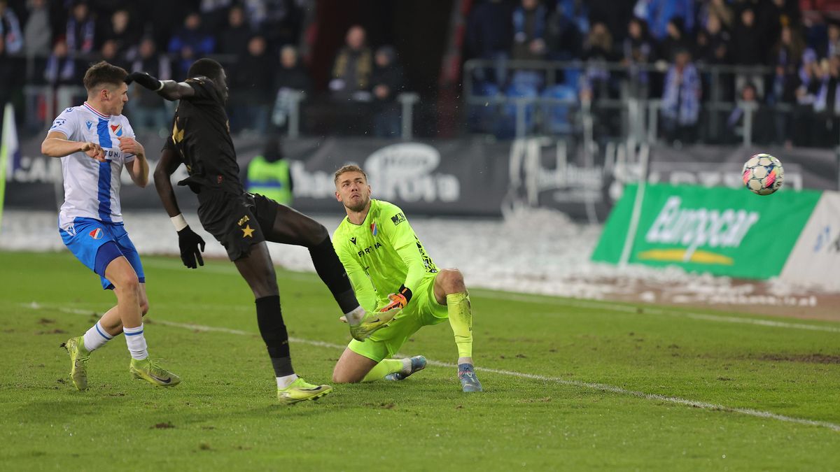 Slavii stačil gól Dioufa. Má dlouhé nohy a je hodně rychlý, chválil střelce Provod