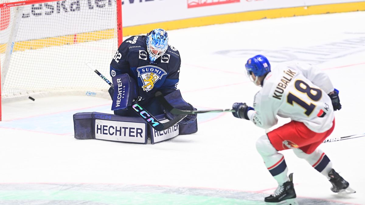 Hattrick byl blízko. Střelec Kubalík na něj proti Finům myslel