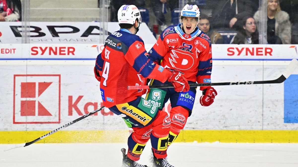 ONLINE: Videomomenty z utkání Třinec - Pardubice