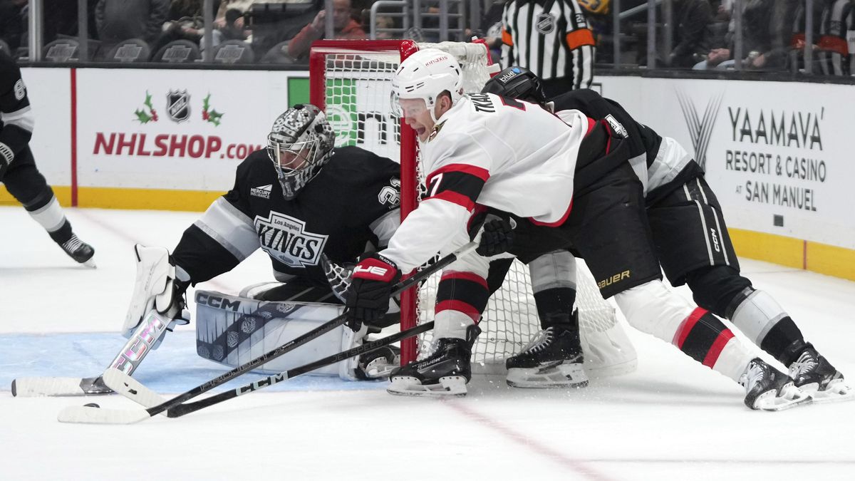 Kluk z Jihlavy a sto výher v NHL. Jsem letos sebevědomější, říká Rittich, maskovaná opora Kings