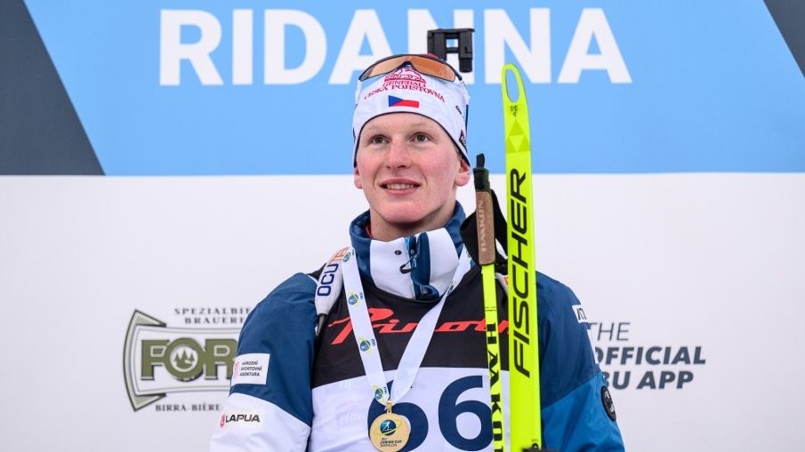 Český biatlonový talent zazářil naplno. Řekl jsem si, že budu valit, co to půjde, líčí po triumfu