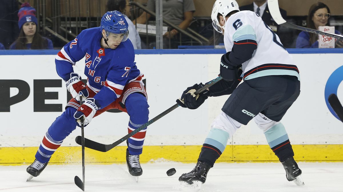 Chytilův gól prohře nezabránil. Rangers nestačilo pět vstřelených gólů