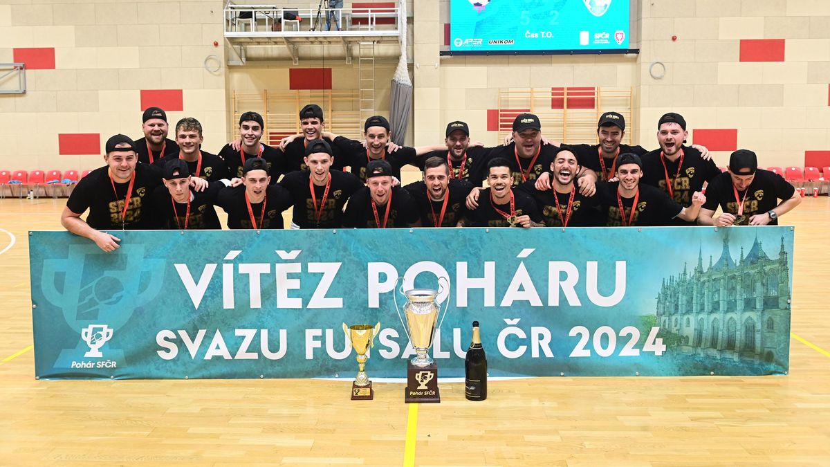 Futsalisté Plzně obhájili vítězství v domácím poháru