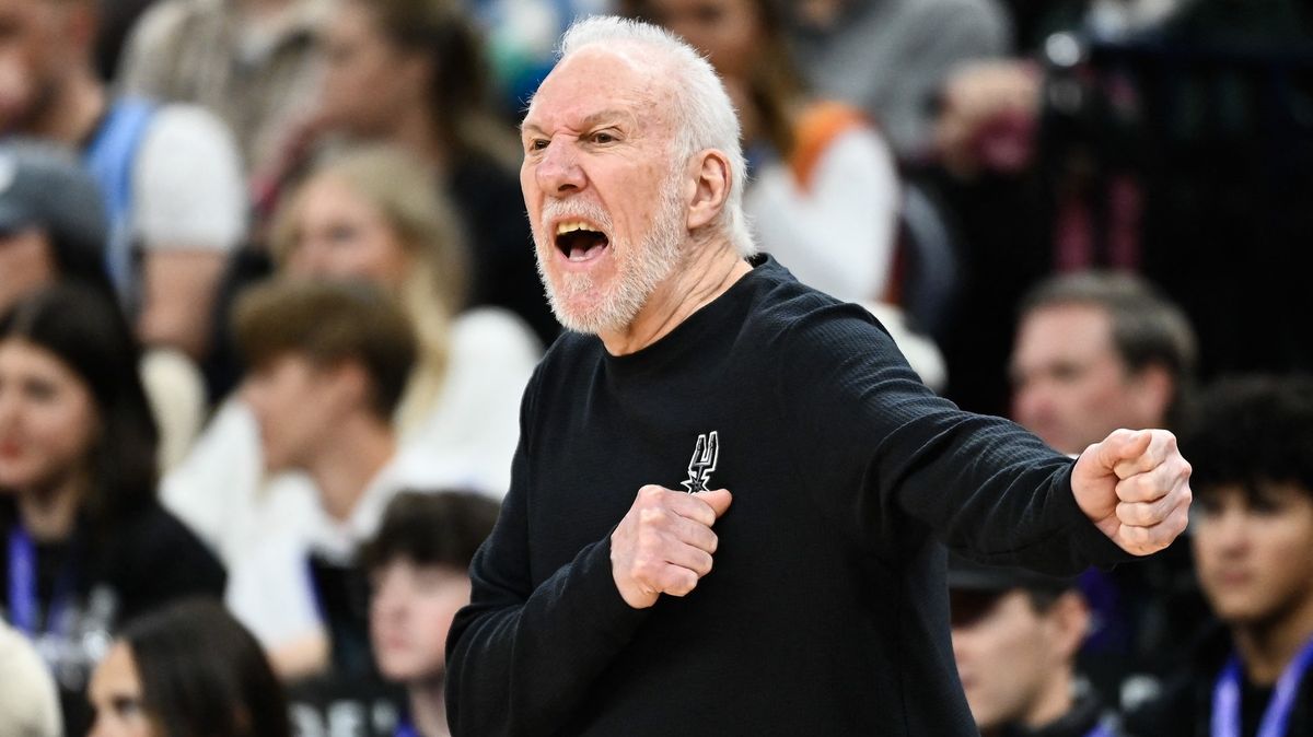 Basketbalový trenér Popovich se chce po mrtvici vrátit na lavičku San Antonia