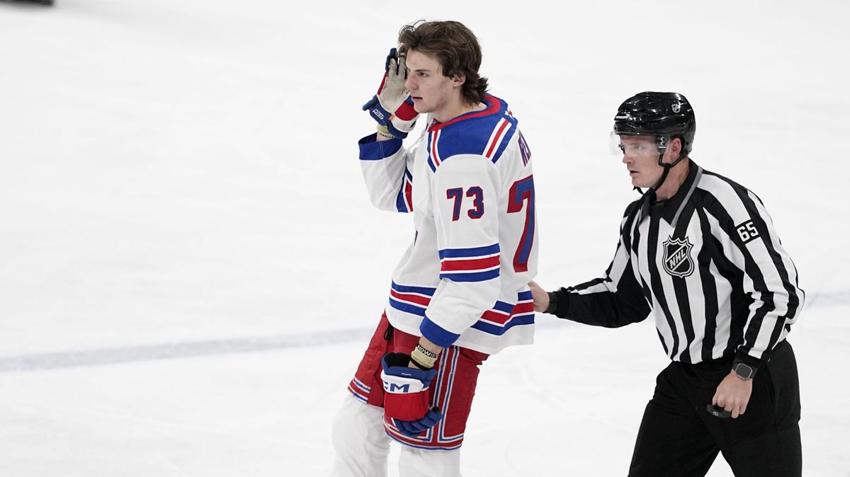 Útočník Rempe z Rangers vynechá kvůli disciplinárnímu trestu osm zápasů NHL
