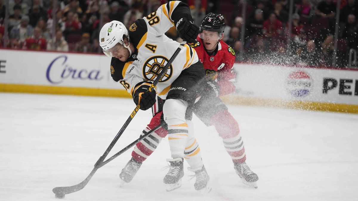 Pastrňák zásoboval Boston přihrávkami. Na Mrázka stačili dva střelci
