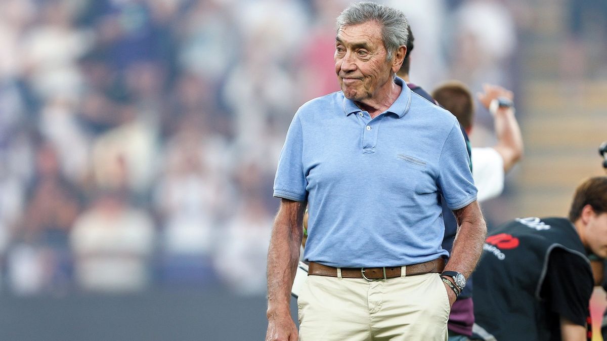 Legendární cyklista Merckx je znovu v nemocnici