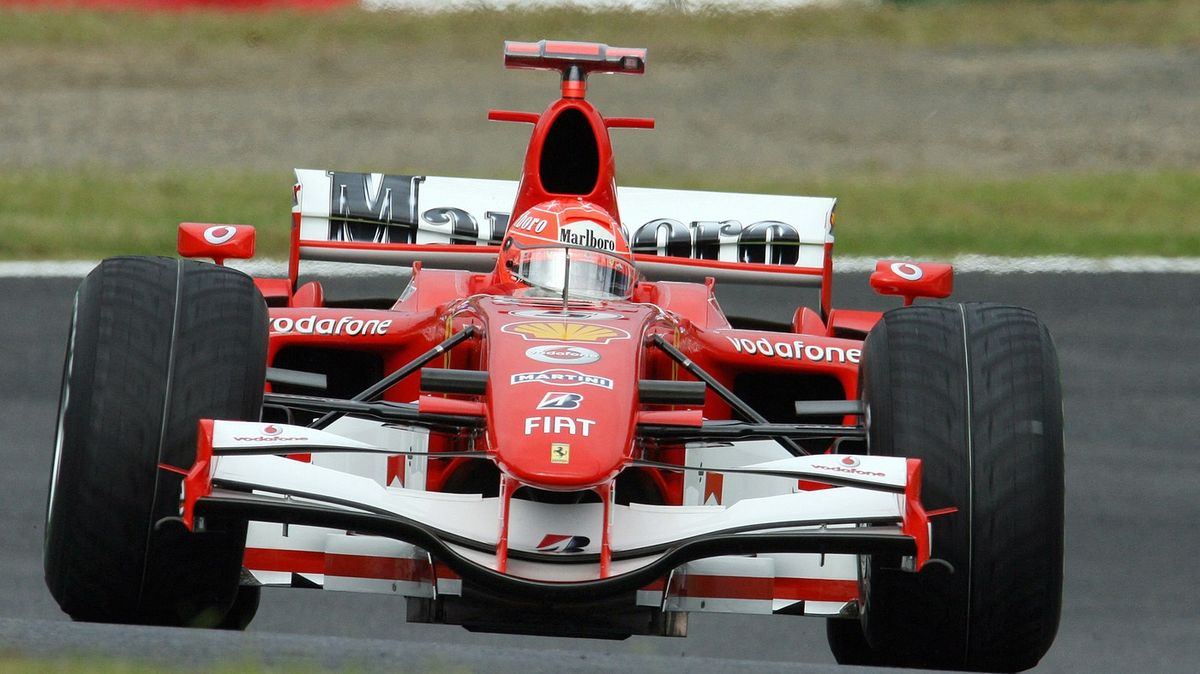 Do dražby jde poslední Schumacherovo ferrari