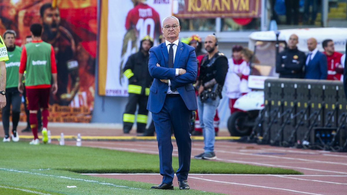 Ranieri usedne na lavičku AS Řím. Již po třetí v kariéře