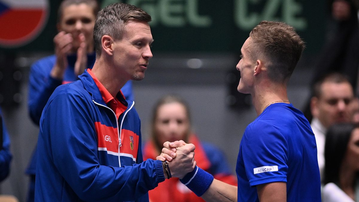 Čeští tenisté mohou v Davis Cupu slavit postup už po čtyřhře