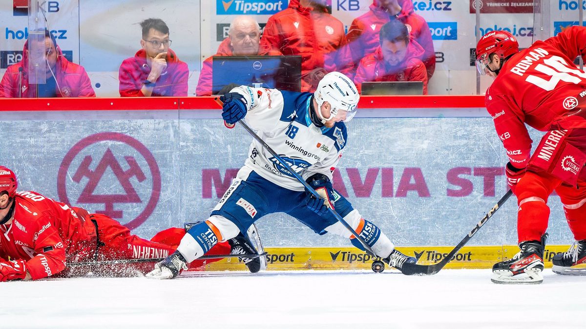 Fin Ilomäki se v dresu Brna uvedl gólem, Kanaďan Holland půjde po hrubém faulu na pohovor