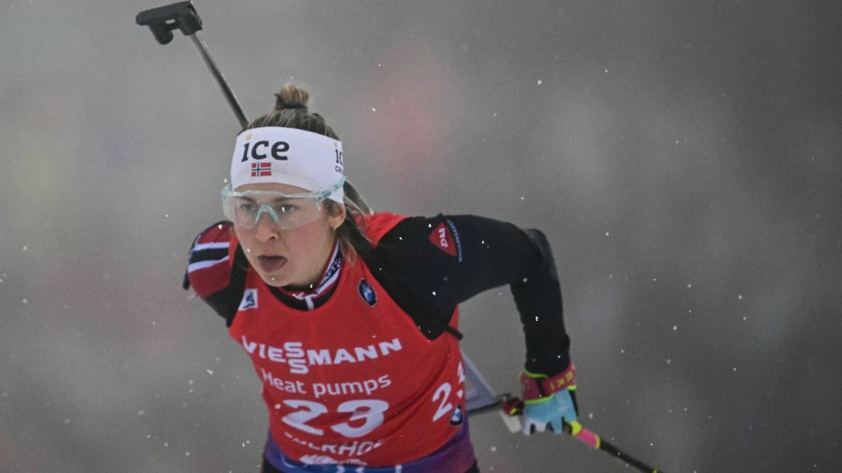 Biatlonová hvězda předvedla bleskový návrat po operaci srdce. A už boduje