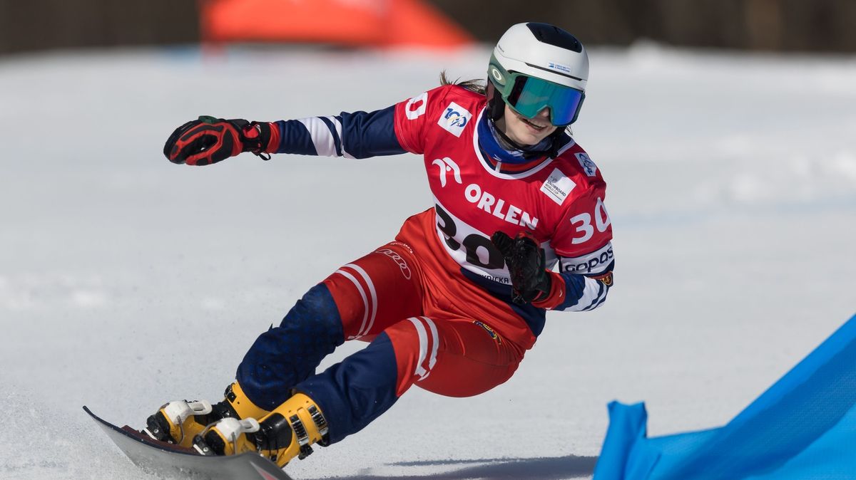 Snowboardistka Maděrová obsadila dvanácté místo v paralelním obřím slalomu