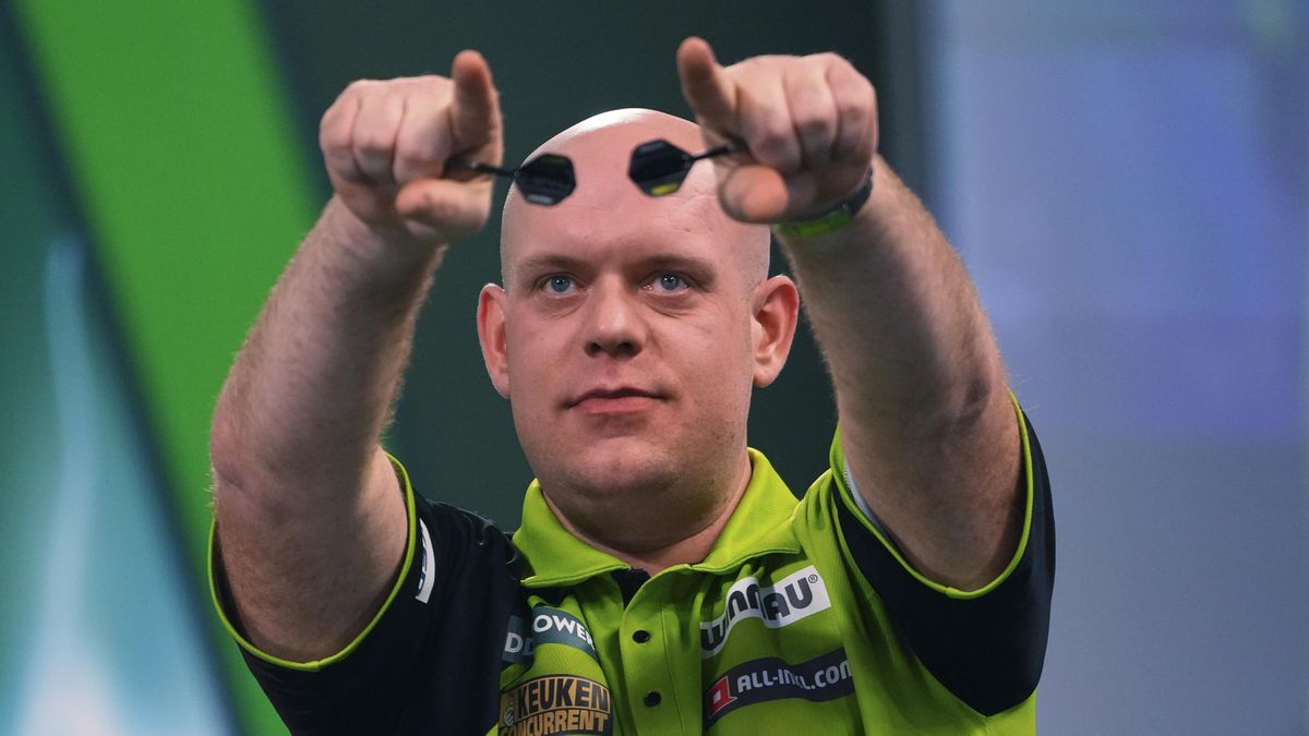 Van Gerwen je posedmé ve finále MS v šipkách, bude útočit na čtvrtý titul