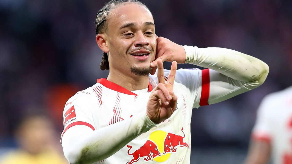 Fotbalisté Lipska doma porazili Brémy a zůstali na druhém místě 