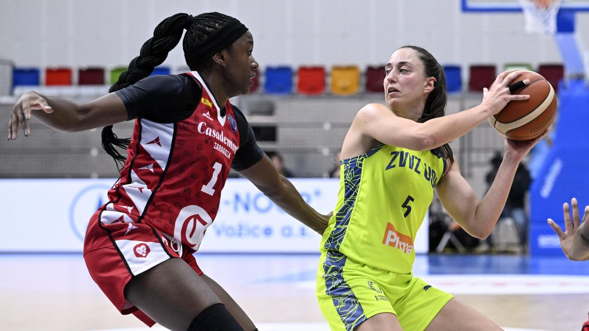 Basketbalistky USK zdolaly v Eurolize Zaragozu a jsou v nadstavbě třetí