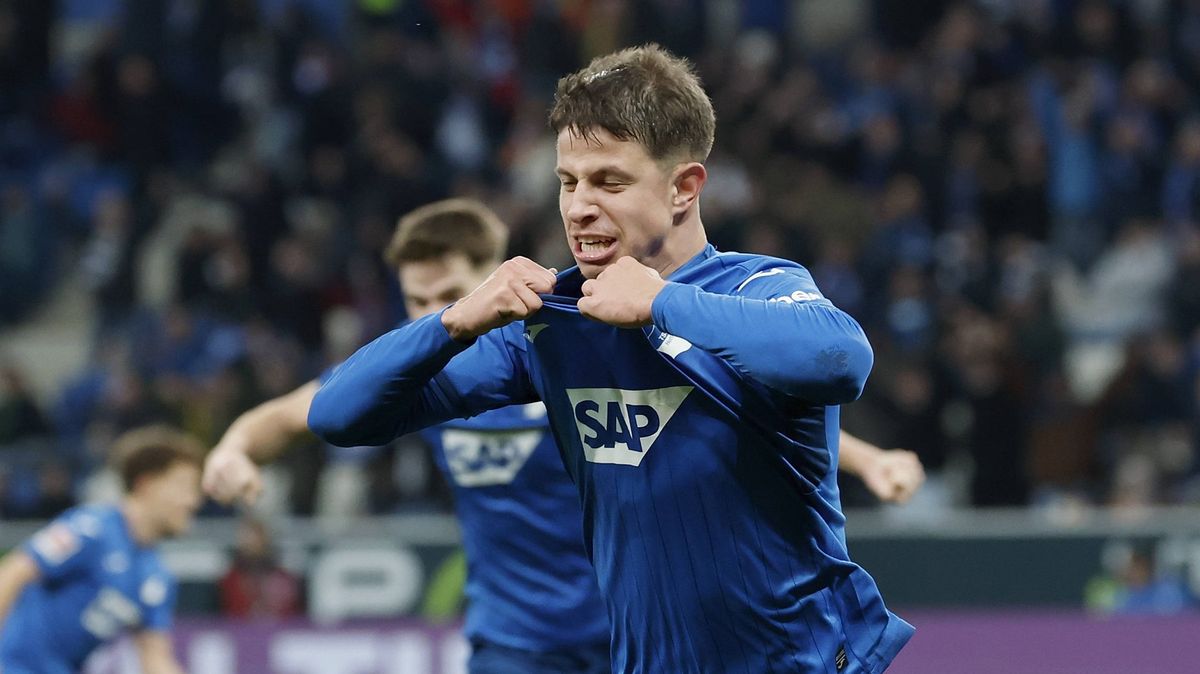 Fantastická forma! Hložek byl hrdinou Hoffenheimu