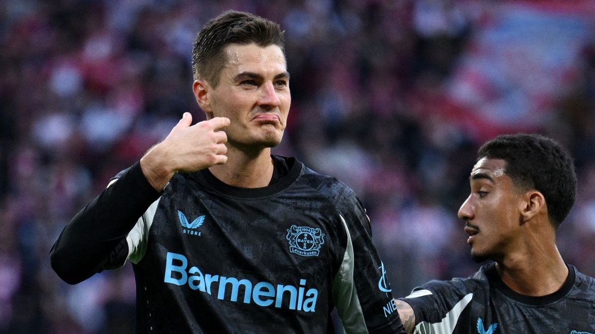 Schick načal brankový účet, Leverkusen ale ztratil dvougólový náskok