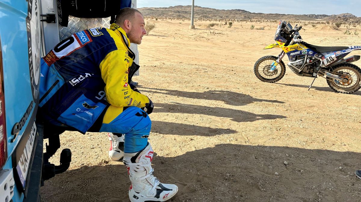 Z polí a traktoru na motorku a Dakar. Prokeš chce tentokrát do třicítky