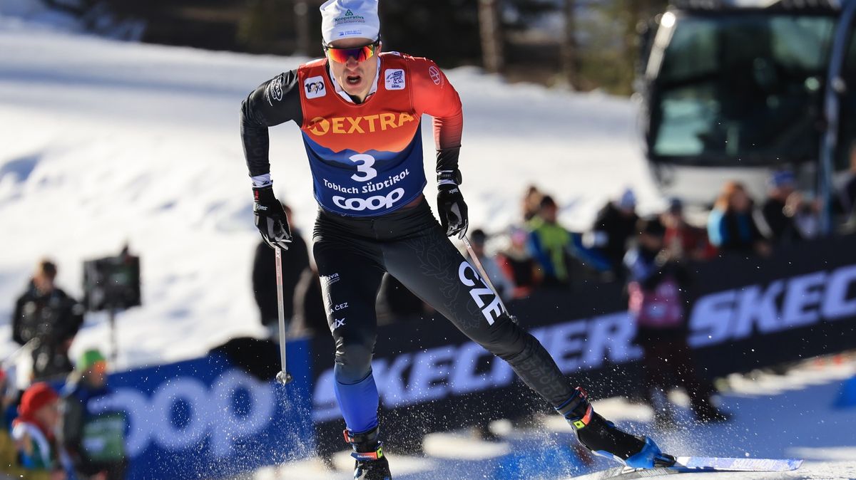 Amundsen vyhrál na Tour de Ski stíhačku v Toblachu, Novák dojel na 45. místě
