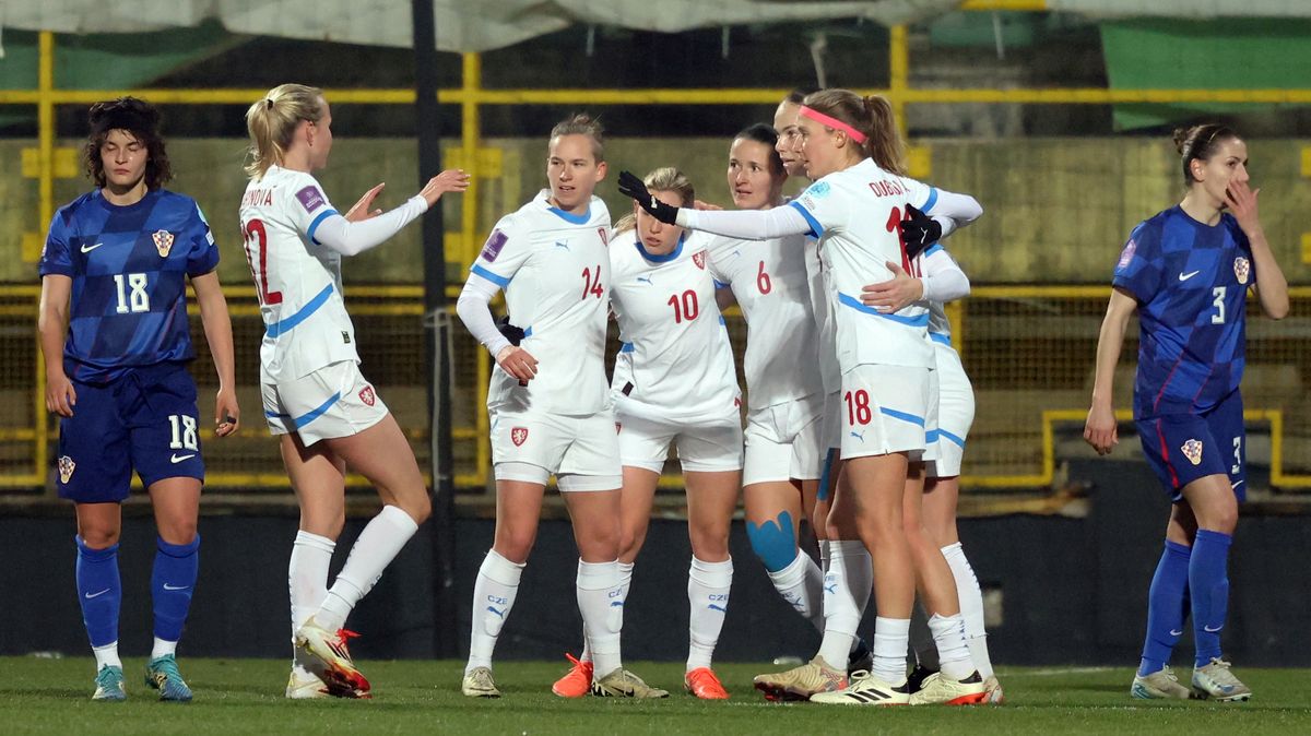 České fotbalistky při debutu trenérky Klimkové zvítězily v Chorvatsku