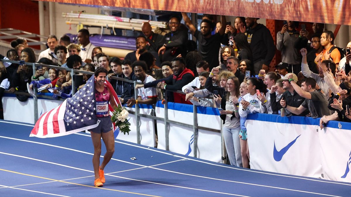 Američan Fisher překonal v hale v New Yorku světový rekord v běhu na 3000 m