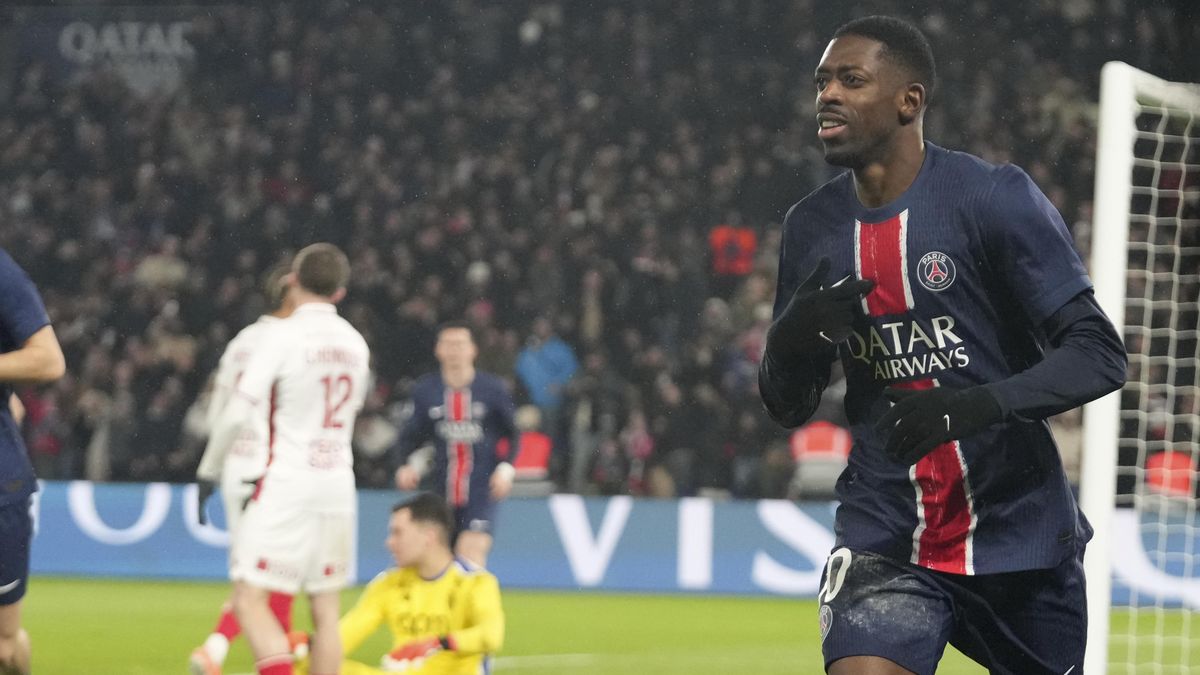Vedoucí PSG přejelo třetí Monako, zářil dvougólový Dembélé
