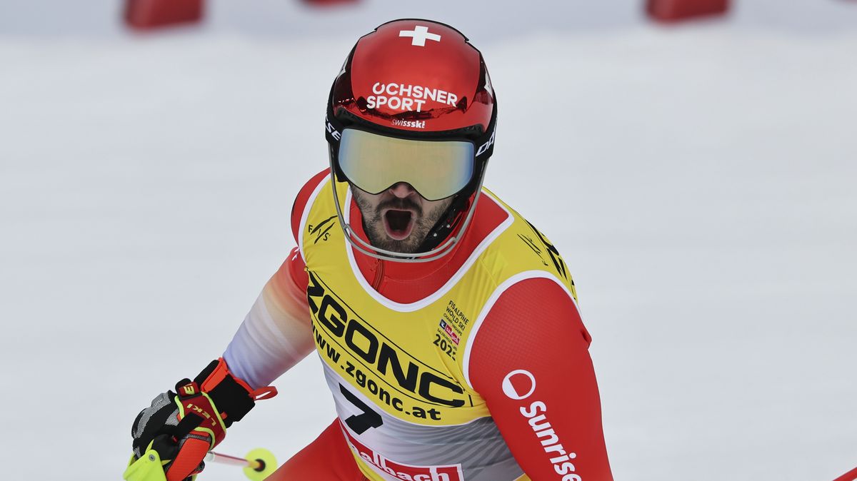 Slalom SP v Kranjské Goře vede po prvním kole mistr světa Meillard