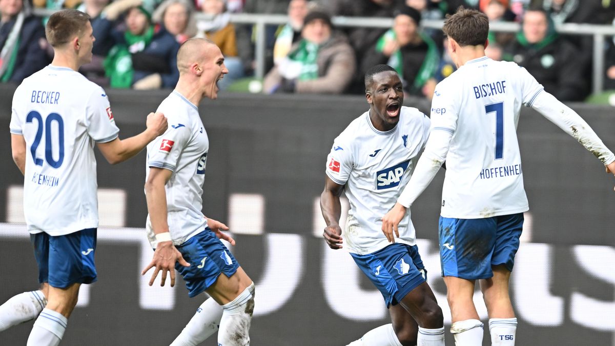 Hoffenheim vyhrál na hřišti Brém a zvýšil náskok na sestupové pásmo