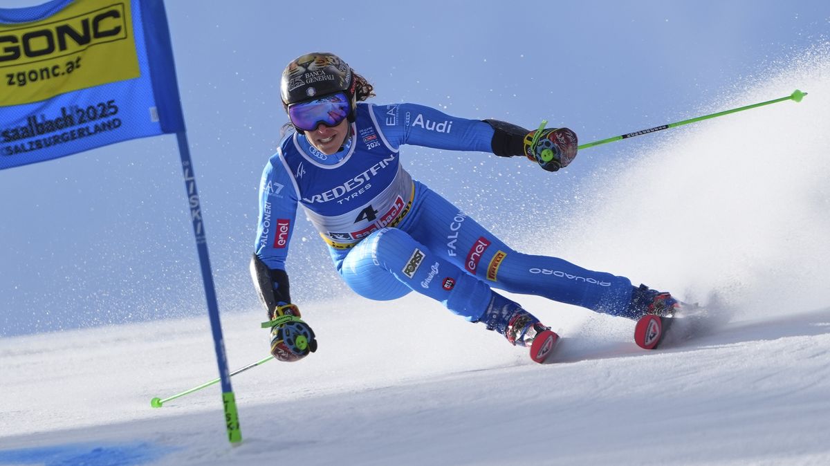 Obří slalom na lyžařském MS nejlépe rozjela Brignoneová, Jelínková nenastoupila