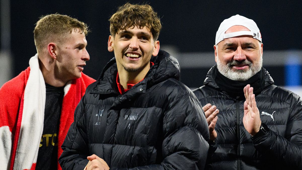 Na každý gól se strašně nadřeme, přiznal Trpišovský po drtivé převaze v Pardubicích