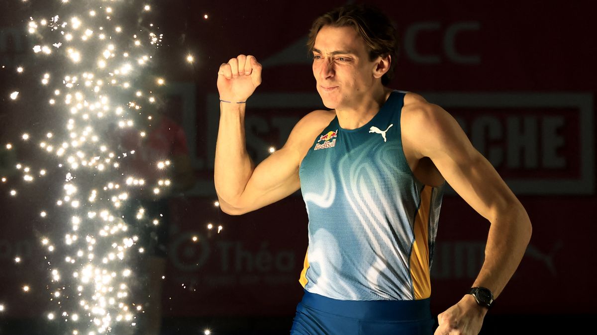 Duplantis pojedenácté překonal světový rekord
