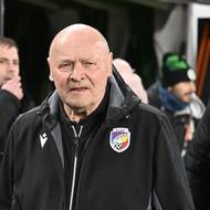 Plzeňský trenér Miroslav Koubek. 