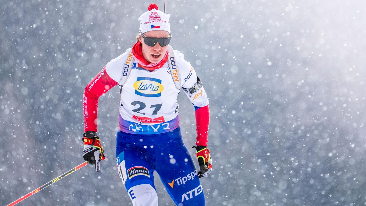 Nešťastný debut české biatlonistky. Trenéři ji kvůli nevolnosti stáhli