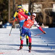 Český biatlonista Michal Krčmář