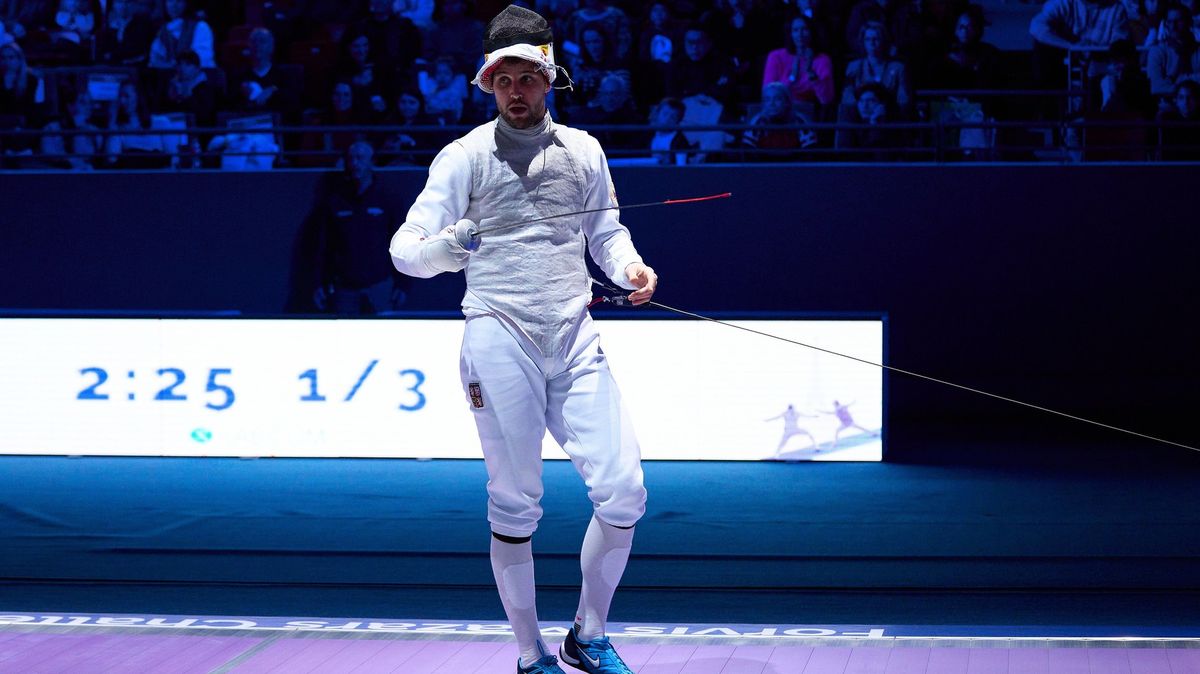 Stříbrný Choupenitch má z Grand Prix šermířů v Turíně další medaili