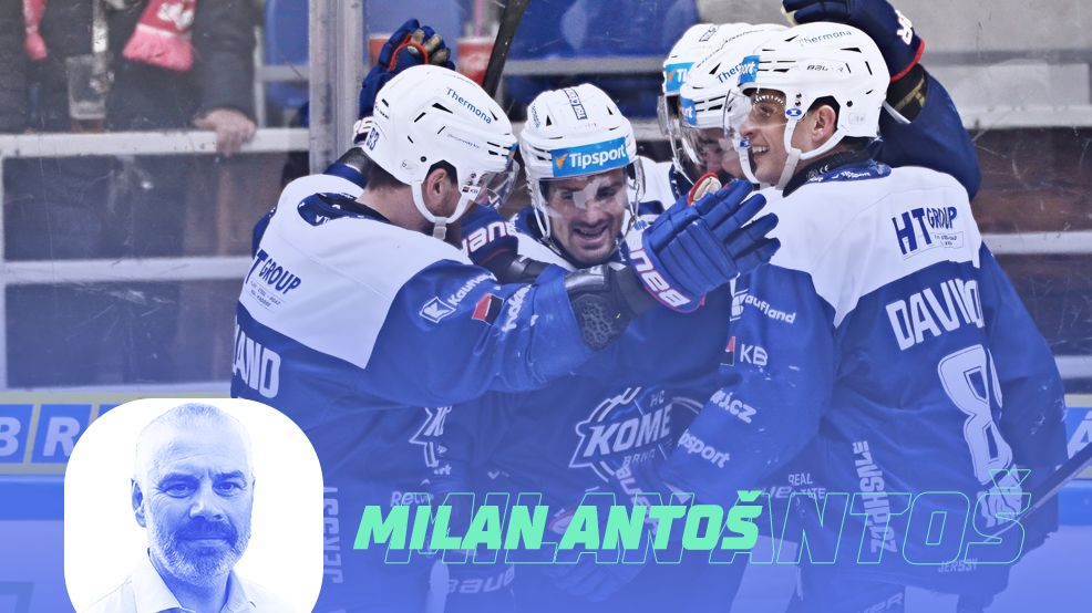 ANTOŠOVA BŘITVA: Kometa je černý kůň pro play off. Nechápu disciplinárku, Houdkovy fauly jsou likvidační
