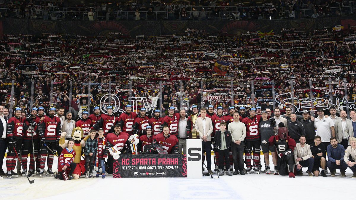 Extraliga trhala divácké rekordy. Kromě Brna hlásí všechny kluby růst, Sparta má průměr skoro 13 tisíc