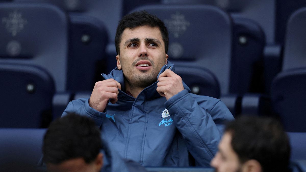 Trenér City Guardiola doufá, že Rodri se vrátí ještě před koncem sezony