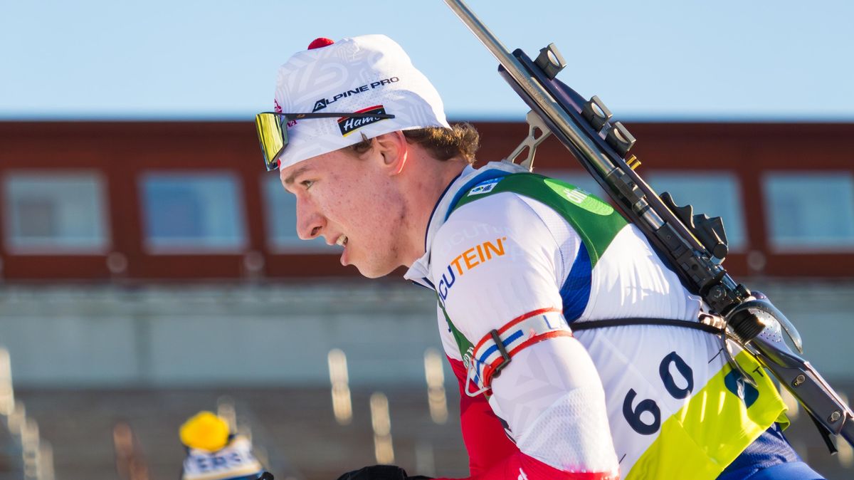 Český biatlon má po třech letech juniorskou medaili. Slaví syn světové šampionky