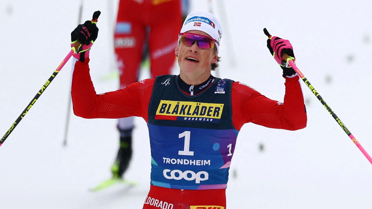 Klaebo vyhrál i pošesté, Novák se v lyžařském maratonu neztratil