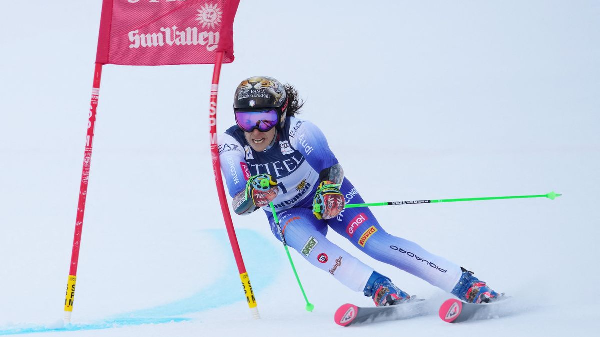 Brignoneová má na dosah glóbus za obří slalom, Robinsonová finále nedokončila
